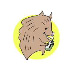 [LINEスタンプ] ほっこりどうぶつさんスタンプ