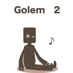 [LINEスタンプ] GOLEM 2 (Japanese)
