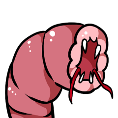 [LINEスタンプ] 白い動物のやつ2