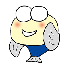 [LINEスタンプ] 深海魚デメちゃん