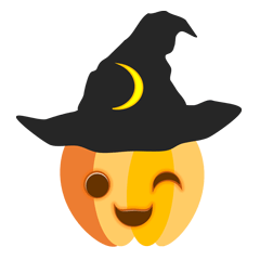 [LINEスタンプ] ハロウィン シンプル スタンプ