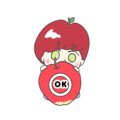 [LINEスタンプ] りんごボーイ2
