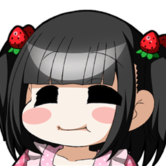 [LINEスタンプ] 苺大福アイドル