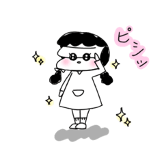 [LINEスタンプ] くま子スタンプ