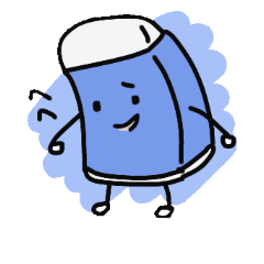 [LINEスタンプ] けし君とえん君