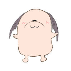 [LINEスタンプ] 不思議な子dog