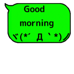 [LINEスタンプ] 英語、日本語、顔文字日常偏スタンプです。