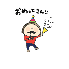 [LINEスタンプ] オメットさんの日常 手描きVer.