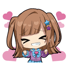 [LINEスタンプ] きゅぴきゅぴさーちゃんすたんぷ