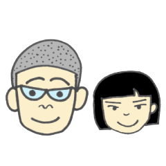 [LINEスタンプ] 兄と妹のあいさつ