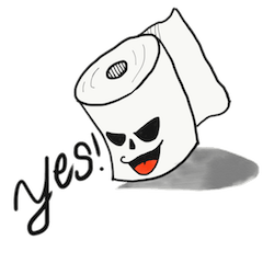 [LINEスタンプ] ミスタートイレットペーパー