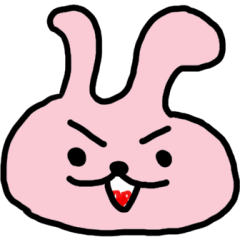 [LINEスタンプ] うさ三郎の日常