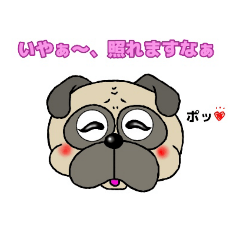 [LINEスタンプ] パグ太の日常スタンプ