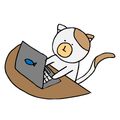 [LINEスタンプ] おだやかネコちゃん
