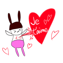 [LINEスタンプ] Monsieur.Lapin