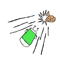 [LINEスタンプ] 動く文房具