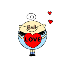 [LINEスタンプ] ベビー・ボーイ