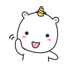 [LINEスタンプ] イロディちゃん:SMOKO ユニコーン