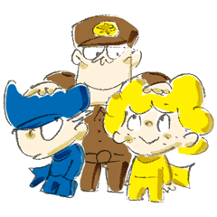 [LINEスタンプ] デボとダド