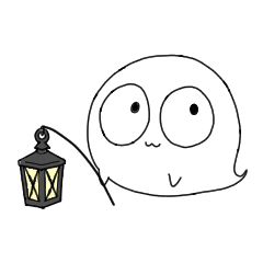 [LINEスタンプ] おばけのちー君
