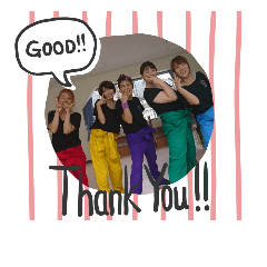 [LINEスタンプ] nishikidaarashi-danceteam