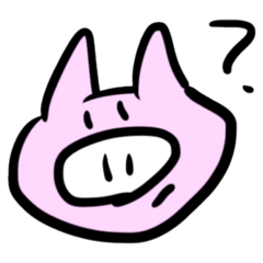 [LINEスタンプ] ピンクのぶたちゃん