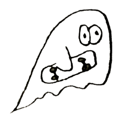[LINEスタンプ] ゆるいゴースト