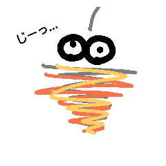 [LINEスタンプ] 落書き風mi-pu*