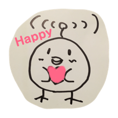 [LINEスタンプ] ハッピーバードとその仲間たち