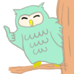 [LINEスタンプ] あんちゃんの福フクロウ
