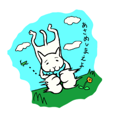 [LINEスタンプ] のら猫ちびすけの日常