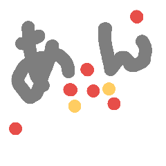 [LINEスタンプ] ん文字