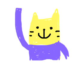 [LINEスタンプ] 手ながねこ
