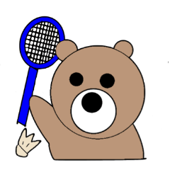 [LINEスタンプ] くま生活