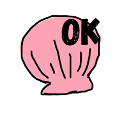 [LINEスタンプ] ほたてのきもち