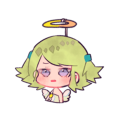 [LINEスタンプ] 気怠げテンコちゃん