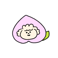 [LINEスタンプ] ぴーちさんのすたんぷ