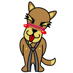 [LINEスタンプ] 犬田洋のオトナ放浪記