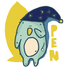 [LINEスタンプ] おしゃべりなペンギンのペン吉2の画像（メイン）