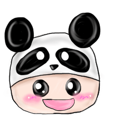 [LINEスタンプ] 着ぐるみパンダちゃん