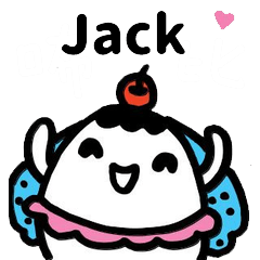 [LINEスタンプ] Missブビの名前スタンプ – Jackの画像（メイン）