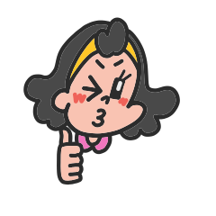 [LINEスタンプ] ちぱこちゃんのごあいさつ！