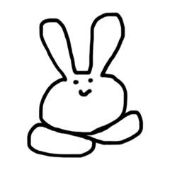 [LINEスタンプ] うしゃぎさんすたんぷ