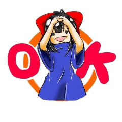 [LINEスタンプ] りぼんちゃんお返事