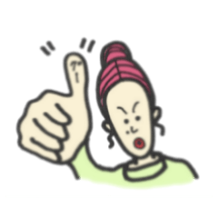 [LINEスタンプ] カネコママと3人の娘