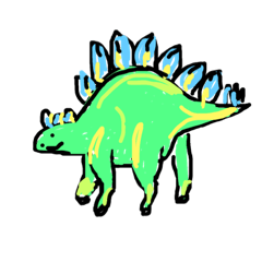 [LINEスタンプ] だいなそーっ