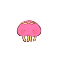 [LINEスタンプ] モモくらげ