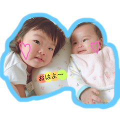 [LINEスタンプ] ほのゆう姉妹