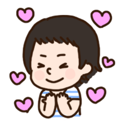 [LINEスタンプ] 前髪ぱっつんちゃん