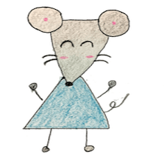 [LINEスタンプ] ねずみんの日常手書きver.